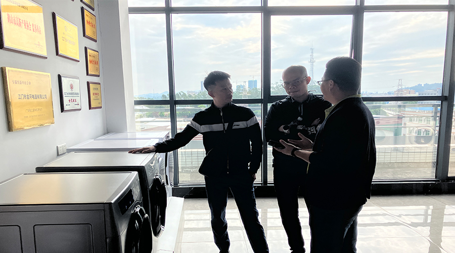 廣交會熱度延續(xù)，金環(huán)電器再迎考察團