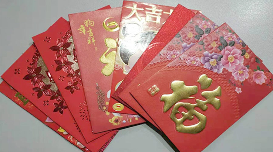開工好彩頭！金環(huán)電器銷售部為員工派發(fā)開工紅包！